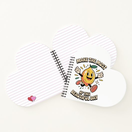 Make the Most – Lemon Journal Joy ノートブック (内部)