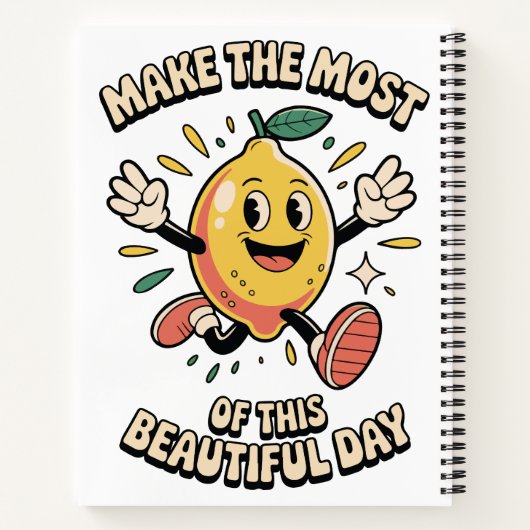 Make the Most – Lemon Journal Joy ノートブック (裏面)