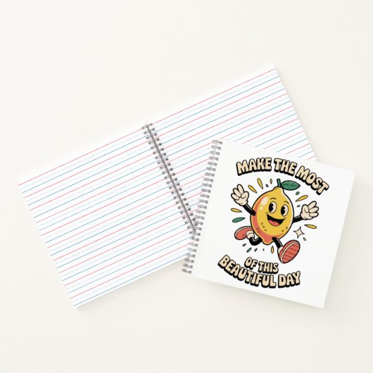 Make the Most – Lemon Journal Joy ノートブック (内部)