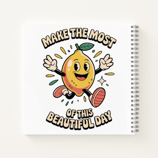 Make the Most – Lemon Journal Joy ノートブック (裏面)