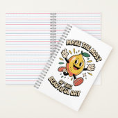Make the Most – Lemon Journal Joy ノートブック (内側)
