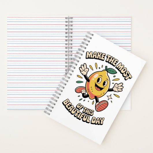 Make the Most – Lemon Journal Joy ノートブック (内側)