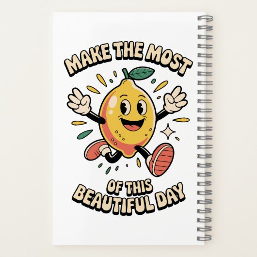 Make the Most – Lemon Journal Joy ノートブック (裏面)