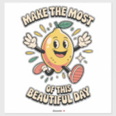  Make the Most – Lemon Vinyl Sticker シール (シート)