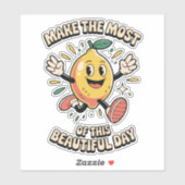 Make the Most – Lemon Vinyl Sticker シール (シート)