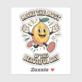  Make the Most – Lemon Vinyl Sticker シール (シート)