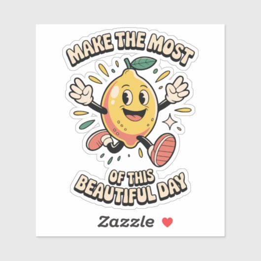  Make the Most – Lemon Vinyl Sticker シール (シート)