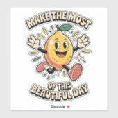  Make the Most – Lemon Vinyl Sticker シール (シート)
