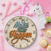 Make Things Happen Motivational ペーパープレート (パーティー)