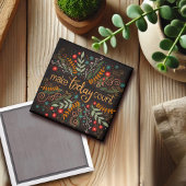 Make Todayかわいらし Count引用文磁石 マグネット