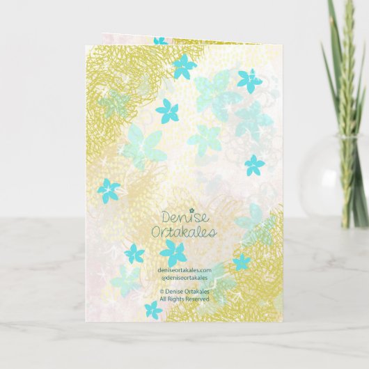 Make Today Beautiful - Hand-Lettered Inspirational カード (裏面)