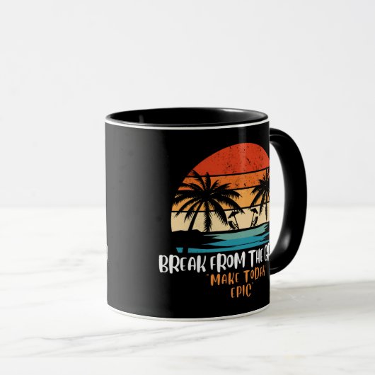 Make Today Epic Palms BFTG Coffee Mug マグカップ (正面右)