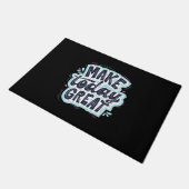 Make Today Great ドアマット (アングル)