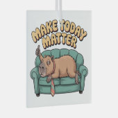 Make Today Matter ガラスオーナメント (正面右)