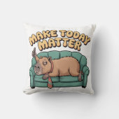 Make Today Matter クッション (正面)