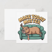 Make Today Matter 招待状 (正面/裏面)