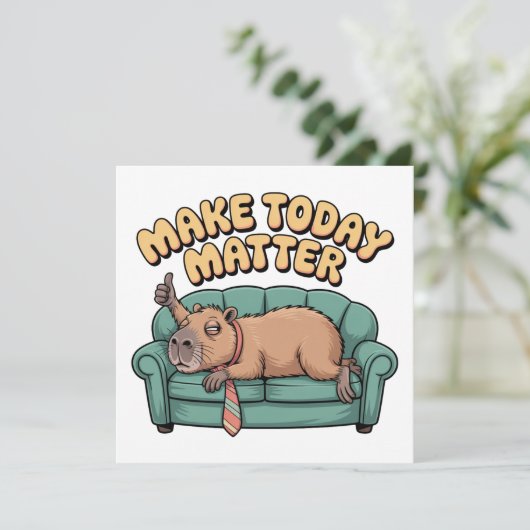 Make Today Matter 招待状 (スタンド正面)