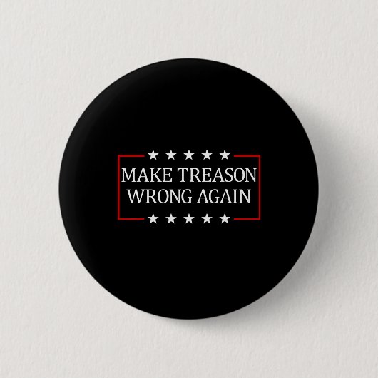 Make Treason Wrong Again  缶バッジ (正面)