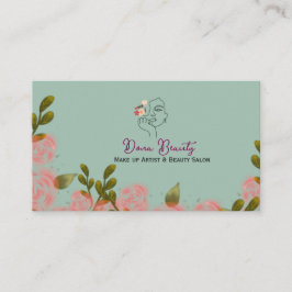 Make Up Artist Business Card 名刺