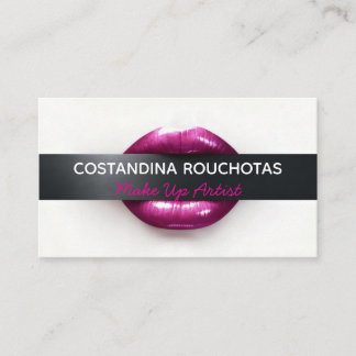Make Up Artist Business Card - full size 名刺
