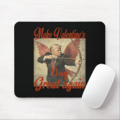 Make Valentine's Day Great Again Funny Trump Valen マウスパッド (マウス)