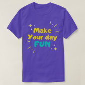 Make your day fun ang get the smile tシャツ (デザイン正面)