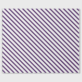 Make Your Gift Elegant in Deep Purple ラッピングペーパー (フラット)