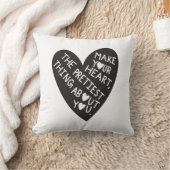Make your Heart Pretiest thing about you クッション (ブランケット)