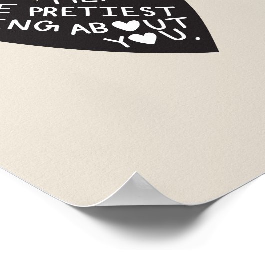 Make your Heart Pretiest thing about you ポスター (角)