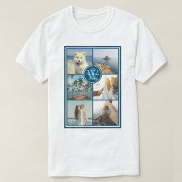 Make Your Instagram Grid Summer Photo Collage Tシャツ