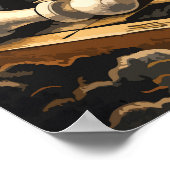 Make Your Move, Chessboard, Success Motivational ポスター (角)