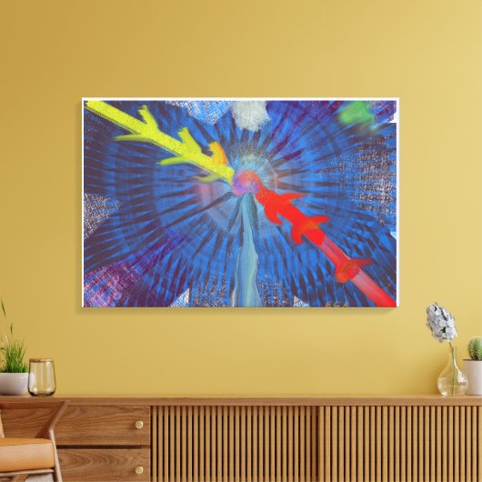 Make your office a statement キャンバスプリント (インサイチュ (リビング))