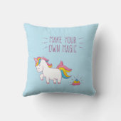 Make Your Own魔法ユニコーンウンチ装飾用クッション クッション (裏面)