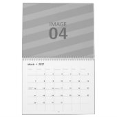 Make Your Own 2024 Family Photo Holiday写真 カレンダー (3月 2027)