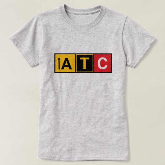 Make Your Own Airport Runway T-Shirt Tシャツ (デザイン正面)