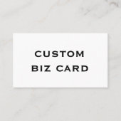 MAKE YOUR OWN BUSINESS CARDS 名刺 (正面)