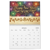 Make your own Calendar ~ Choose any year! カレンダー (1月 2026)
