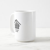 Make your own Custom Business Logo Branded コーヒーマグカップ (正面左)