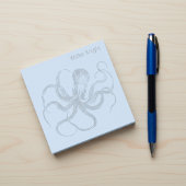 Make Your Own Custom Name Octopus Sticky Notes ポストイット