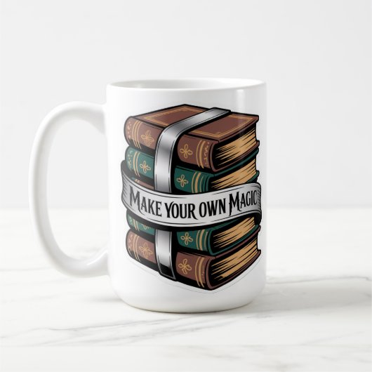 Make Your Own Magic Books of Magic コーヒーマグカップ (左)