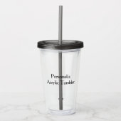 Make Your Own Simple アクリルタンブラー (正面)