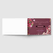 "Make your weeding memorable with our custom cards ゲストブック (全面)