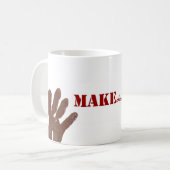 MAKEchocolatesのマグ コーヒーマグカップ (正面左)