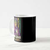 Makemardi Gras再素晴らし度おもしろいMardi Gras Men Wom コーヒーマグカップ (正面左)