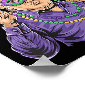 Makemardi Gras再素晴らし度おもしろいMardi Gras Men Wom ポスター (角)