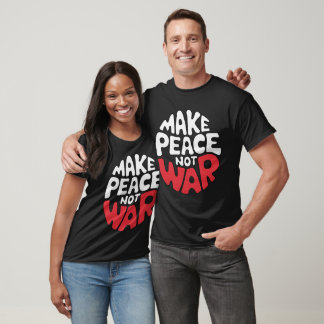 MAKEPEACENOTWAR Tシャツ