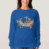 Maker – ふわふわふわの動物のおもちゃ スウェットシャツ (正面)