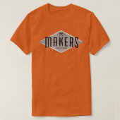 MAKERS手作り商品 Tシャツ (デザイン正面)