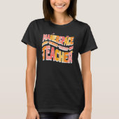 Makerspace Science TechnologyエンジニアリングMath Tea Tシャツ (正面)