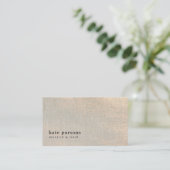 Makeup and Hair Stylist Beauty Business Card 名刺 (スタンド正面)